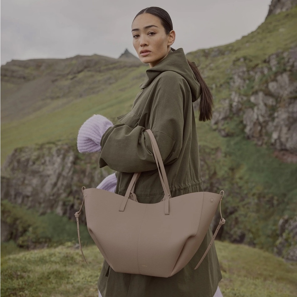Polene Cyme Tote in Taupe